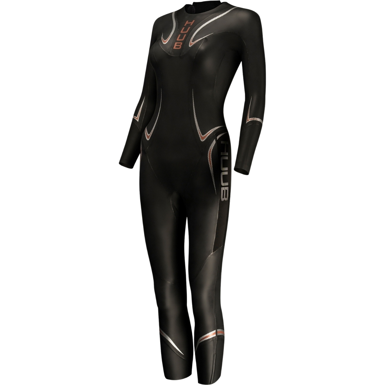 2026 Huub Womens TC Performance 3: 3mm Våddragt TCPW33 -.. Black